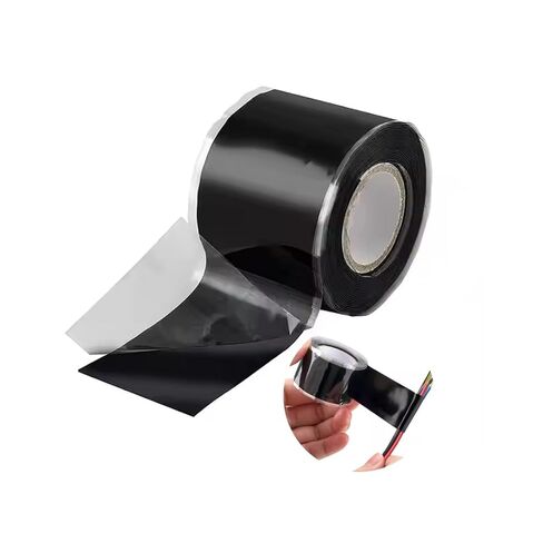 Hose Repair Tape, Self Fusing Silicone Tape 1 Inch x 10Ft, Waterproof Self Fusing Rubber Tapes Rescue Tape Silicone Rubber Self Fusing Tape for Pipe Leaks Emergency Repair in Kuwait