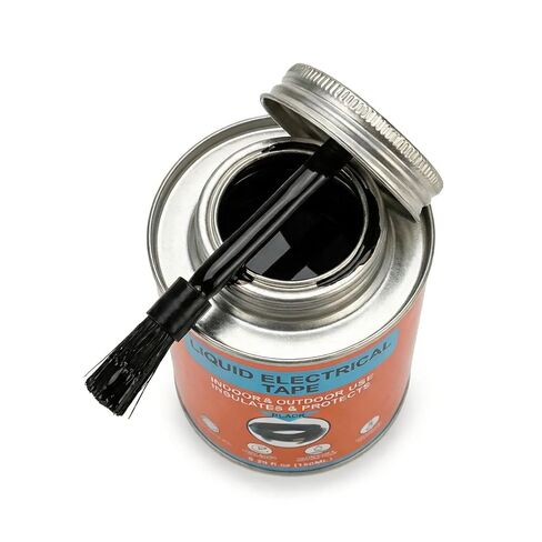 شريط كهربائي سائل، 5.29 أونصة، مقاوم للماء، مقاوم للأشعة فوق البنفسجية، ختم محكم، مرن لدرجة الحرارة القصوى، مقاوم للتآكل، فرشاة متكاملة، منزل السيارات البحرية in Kuwait