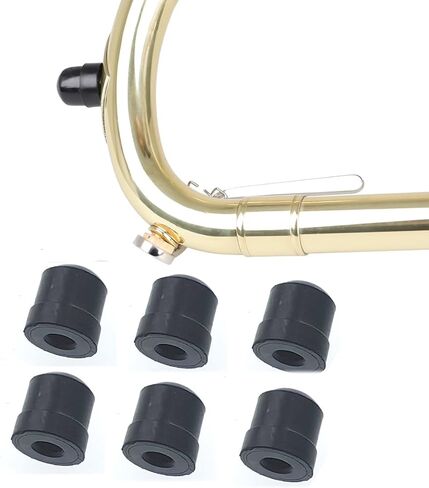 Trombone Slide Silicone Bumper Tips, 6 Pieces, Brass Instrument Accessories in Kuwait