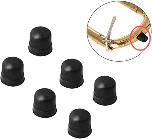 Trombone Slide Silicone Bumper Tips, 6 Pieces, Brass Instrument Accessories in Kuwait