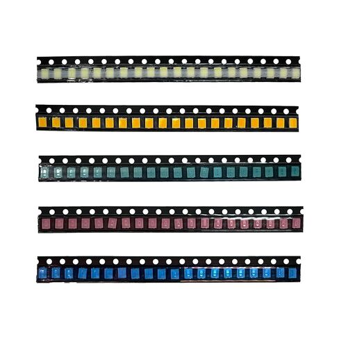100 قطعة 2835 مصابيح LED ثنائية SMD حمراء (رقاقة تثبيت السطح 2.8 مم × 3.5 مم تيار مستمر 2 فولت 0.2 وات) مصابيح لمبة عالية السطوع ومكونات إلكترونية باعثة للضوء in Kuwait