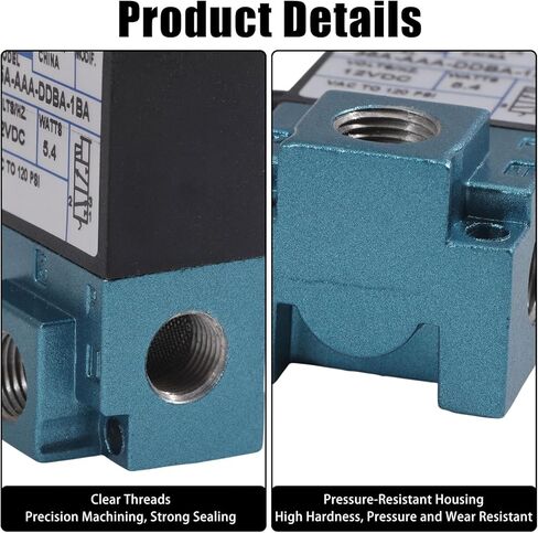 DC12V 5.4W High-Frequency Solenoid Valve 1/8" NPT 3 Port Electronic Boost Controller for Automation Carpenter in Saudi Arabia