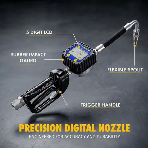 Goodyear Digital Oil Control Valve, Aluminum Body, LCD Display, Shockproof, Waterproof, Multi-Unit Measurement in Saudi Arabia