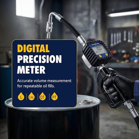 Goodyear Digital Oil Control Valve, Aluminum Body, LCD Display, Shockproof, Waterproof, Multi-Unit Measurement in Saudi Arabia