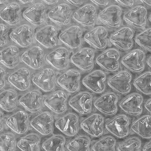 100pcs Heart-shaped Bubble Pouches Thickened Shockproof Mailing Bubble Envelopes Padded Shipping Bags Protective Wrap for Packaging and Storage in Saudi Arabia