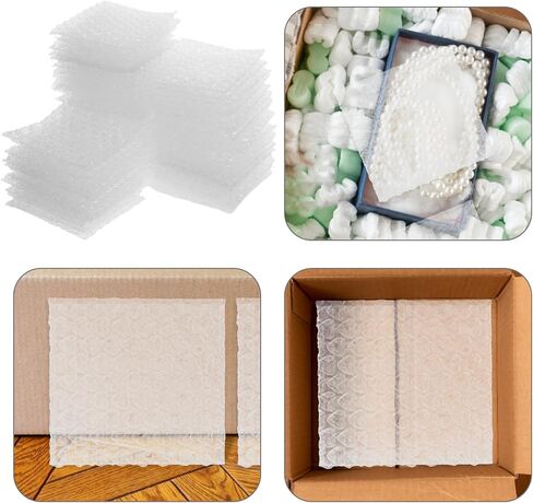 100pcs Heart-shaped Bubble Pouches Thickened Shockproof Mailing Bubble Envelopes Padded Shipping Bags Protective Wrap for Packaging and Storage in Saudi Arabia