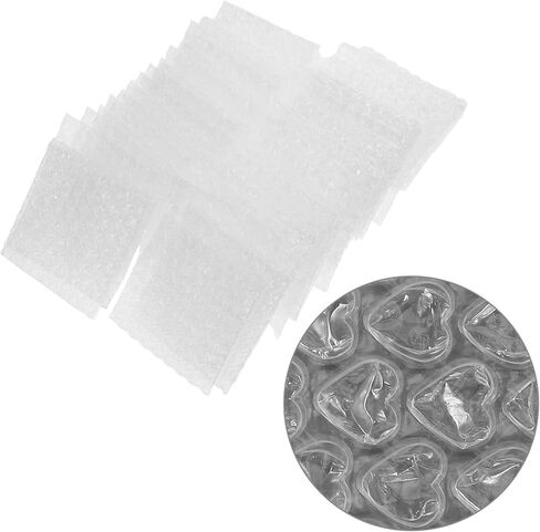 100 قطعة من أكياس البريد الفقاعية على شكل قلب من SAFIGLE، أكياس تغليف واقية سميكة وحقائب شحن مبطنة لمستلزمات التعبئة والتخزين المتحرك in Kuwait