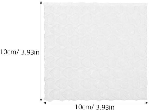 100pcs Heart-shaped Bubble Envelope Padded Packaging Bags Thickened Shockproof Cushioning Shipping Pouches for Mailing Moving Supplies in Saudi Arabia