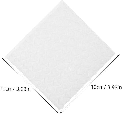 100 قطعة من أكياس الفقاعات على شكل قلب سميكة مغلفات بريدية فقاعية مضادة للصدمات أغلفة واقية للشحن والتعبئة والتخزين in Kuwait