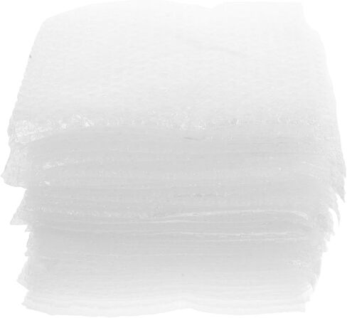 Healifty 100pcs 20x25cm Thick Bubble Pouches Shockproof Cushioning Mailer Bags for Shipping, Packing, and Dish Protection in Saudi Arabia