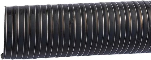 3.5" Silicone Automotive Ventilation Hose - High Heat Brake Cooling Duct, 2m/6.5ft Flexible Air Duct for Car Exhaust & HVAC System (Black, 152mm) in Saudi Arabia