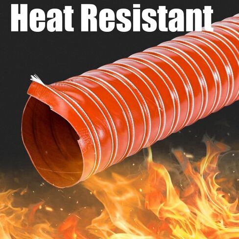 خرطوم سيليكون مرن عالي الحرارة لتبريد الفرامل والعادم، خيارات 1-12 بوصة، مثالي للأبخرة الصناعية، متين بقطر 170 مم (6.7 بوصة) in Kuwait