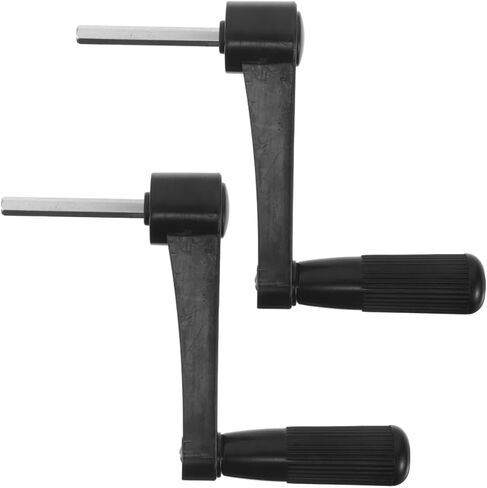 VOSAREA 2pcs Manual Crank Handle Replacement - Table Lift Parts and Crank Handle for Industrial Use - Adjustable Height Desk Assembly for Office and Workshop in Kuwait