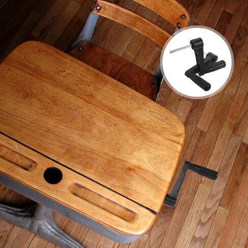 VOSAREA 2pcs Manual Crank Handle Replacement - Table Lift Parts and Crank Handle for Industrial Use - Adjustable Height Desk Assembly for Office and Workshop in Kuwait