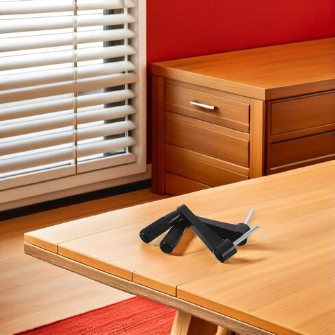 VOSAREA 2pcs Manual Crank Handle Replacement - Table Lift Parts and Crank Handle for Industrial Use - Adjustable Height Desk Assembly for Office and Workshop in Kuwait
