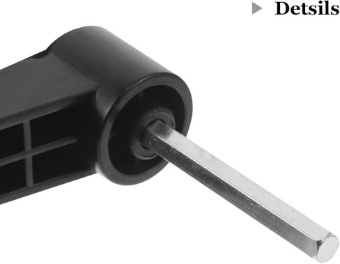 VOSAREA 2pcs Manual Crank Handle Replacement - Table Lift Parts and Crank Handle for Industrial Use - Adjustable Height Desk Assembly for Office and Workshop in Kuwait