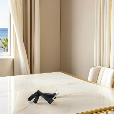 VOSAREA 2pcs Manual Crank Handle Replacement - Table Lift Parts and Crank Handle for Industrial Use - Adjustable Height Desk Assembly for Office and Workshop in Kuwait