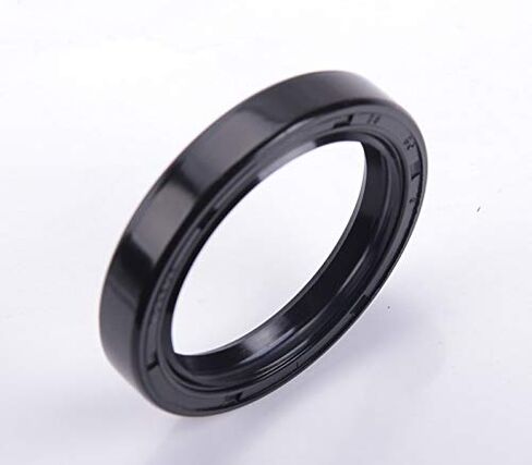 EAI Oil Seal 38mm X 50mm X 8mm (2 PCS) TC Double Lip w/Spring. Metal Case w/Nitrile Rubber Coating in Saudi Arabia