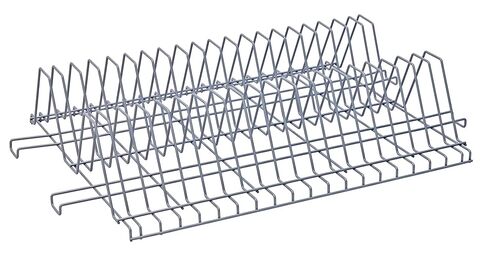 FSE 373-TDR24481GY Cutting Board and Tray Drying Rack, 48"W x 24"D, (26) Tray Capacity at 1-1/2" spacing, mounts on Wire in Saudi Arabia