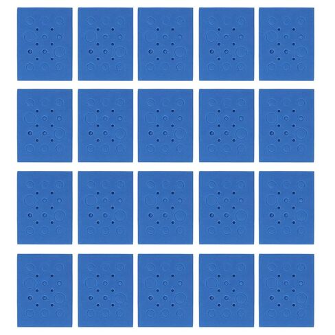 20Pcs Foam Tube Rack, 18 Holes Reusable Floating Foam Centrifuge Tube Holder Water Bath Centrifuge Tube Holder for 0.2ml 0.5ml 1.5ml 10ml Centrifuge Tube in Saudi Arabia