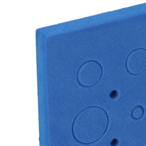 20Pcs Foam Tube Rack, 18 Holes Reusable Floating Foam Centrifuge Tube Holder Water Bath Centrifuge Tube Holder for 0.2ml 0.5ml 1.5ml 10ml Centrifuge Tube in Saudi Arabia