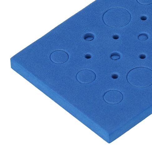 20Pcs Foam Tube Rack, 18 Holes Reusable Floating Foam Centrifuge Tube Holder Water Bath Centrifuge Tube Holder for 0.2ml 0.5ml 1.5ml 10ml Centrifuge Tube in Saudi Arabia