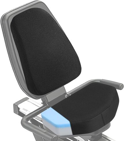 Universal Recumbent Bike Seat Cushion Set,Stationary Bike seat, bikeExercise Bike Seat Cushion with Washable Cover,Rowing Machine. in Saudi Arabia