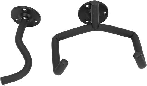 Guitar Wall Mount Hanger 2 Pack, Steel Guitar Hangers for Wall with Foam Padding, for Acoustic Electric Violin Ukulele Bass Banjo Mandolin in Saudi Arabia