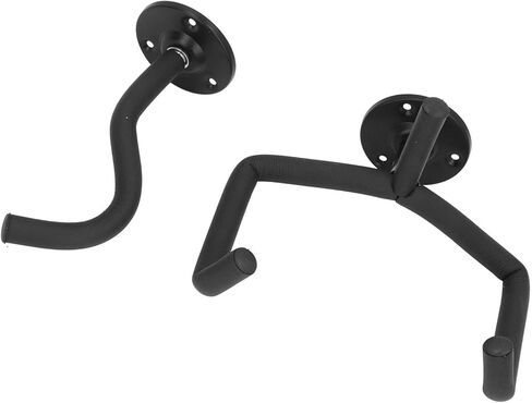 Guitar Wall Mount Hanger 2 Pack, Steel Guitar Hangers for Wall with Foam Padding, for Acoustic Electric Violin Ukulele Bass Banjo Mandolin in Saudi Arabia