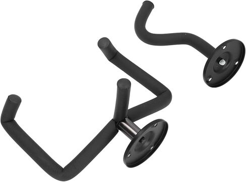 Guitar Wall Mount Hanger 2 Pack, Steel Guitar Hangers for Wall with Foam Padding, for Acoustic Electric Violin Ukulele Bass Banjo Mandolin in Saudi Arabia