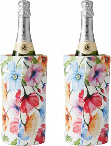 Wine Bottle Cooler Sleeve, Insulated Wine Chiller Sleeve 2-Pack Reusable Drink Chiller for White Wine, Champagne, Water Bottles & More in Saudi Arabia
