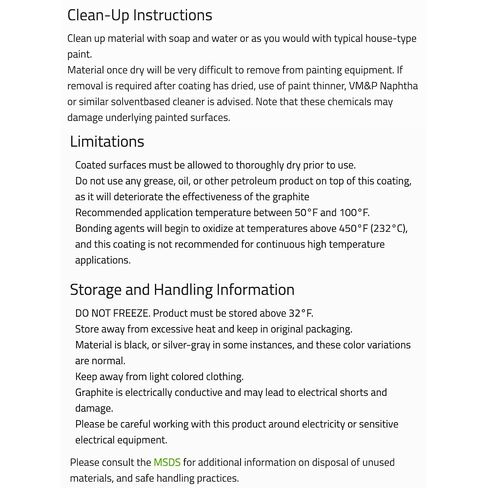 Slip Plate Dry Graphite Lubricant 2-Pack (1 Quart Cans) — Heavy-Duty Dry Film Coating, Weather-Resistant, Rust & Friction Protection in Kuwait