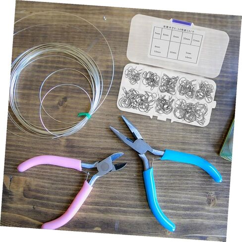 minkissy 2pcs Manganese Steel Spring Hose Clamps Wire Loop Tube Clips for Fuel Line Injection Hose Fastener Pipe Clamp Industrial Plumbing in Kuwait