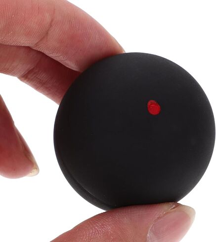 Single Dot Squash Ball 37mm Lightweight High Elastic Rubber Racket Ball for Beginner Training and Competition Sports Outdoor Use in Kuwait