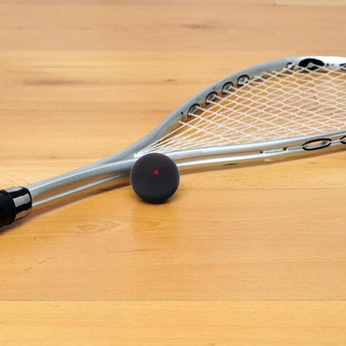 Single Dot Squash Ball 37mm Lightweight High Elastic Rubber Racket Ball for Beginner Training and Competition Sports Outdoor Use in Kuwait