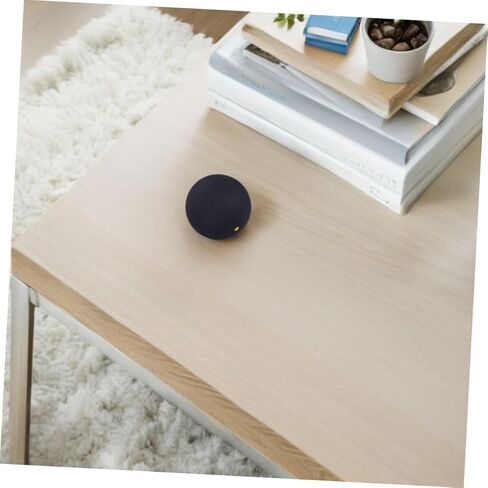 GARVALON Rubber Squash Practice Ball 2pcs Single Dot Training Balls for Reaction Enhancement Indoor Outdoor Use Suitable for Beginners and Professionals in Kuwait