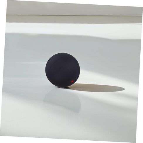 GARVALON Rubber Squash Practice Ball 2pcs Single Dot Training Balls for Reaction Enhancement Indoor Outdoor Use Suitable for Beginners and Professionals in Kuwait