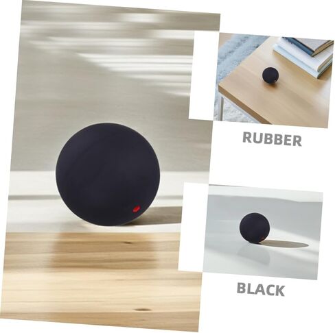 Milisten 2pcs Squash Training Balls Single Dot Rubber Indoor Bounce Sports Balls for Reaction Improvement and Professional Competition Practice in Kuwait