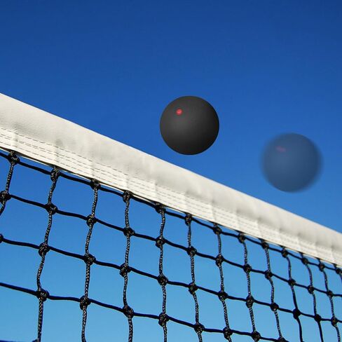 DECHOUS 4Pcs High Bounce Squash Balls for Indoor Outdoor Racket Sports, Set of 4 Rubber Balls Training Practice Equipment in Kuwait