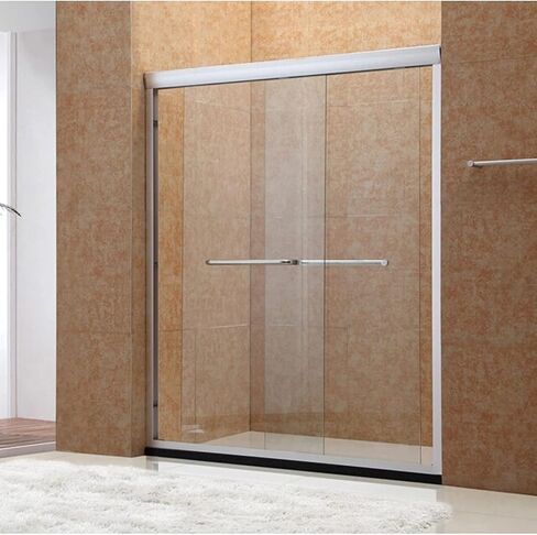 Shower Door Handle Replacement Parts for Glass Door Bathroom Door Knobs for Interior Doors Push and Pull Button with Washers Internal in Saudi Arabia