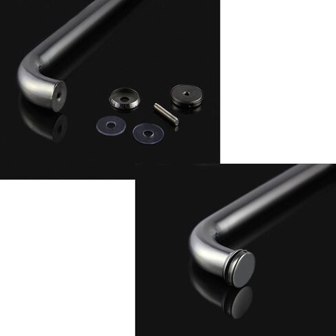 Shower Door Handle Replacement Parts for Glass Door Bathroom Door Knobs for Interior Doors Push and Pull Button with Washers Internal in Saudi Arabia
