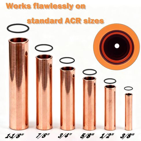 أداة تطهير النيتروجين، محول منظم تطهير النيتروجين HVAC لتطهير وأنابيب التبريد بالنحاس، مقاس عالمي 3/8 بوصة - 1-1/8 بوصة OD ACR منظم التمهيد لتطهير النيتروجين in Kuwait