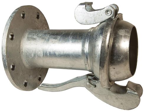 Dixon MC3136 Galvanized Steel Type B Shank/Water Quick-Connect Fitting, Coupler, 6" Male Coupling x 150 ASA flange in Saudi Arabia
