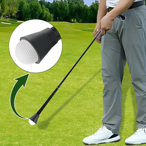 Bibabala 5pcs Golf Ball Retriever, Quick-Install Golf Ball Picker, Swing Handle Suction Cup Portable for Putter in Kuwait