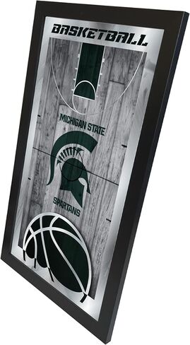 Michigan State 15" x 26" Basketball Mirror by Holland Bar Stool Company in Saudi Arabia