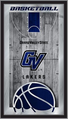 Grand Valley State 15" x 26" Basketball Mirror by Holland Bar Stool Company in Saudi Arabia