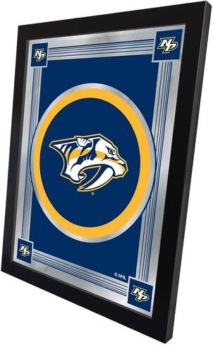 Nashville Predators 17" x 22" Logo Mirror by Holland Bar Stool Company in Saudi Arabia