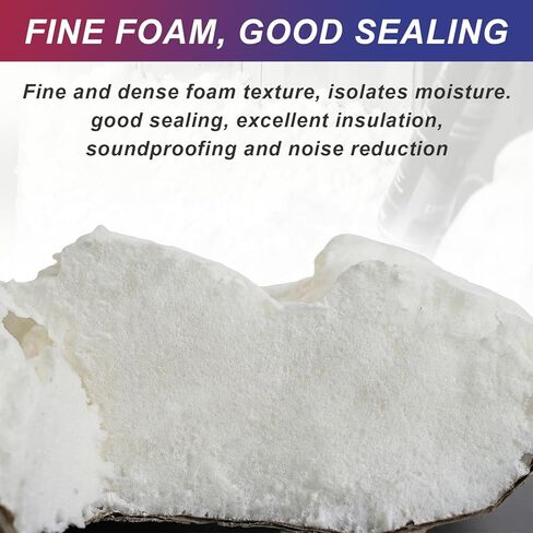 Spray Foam Insulation Kit - Closed Cell Wide DIY Spray Foam, Thermal & Soundproofing, Includes Spray Gun & Cleaning Agent, for Garage Doors, Attics & Walls, 26.5oz 24 Pack in Saudi Arabia