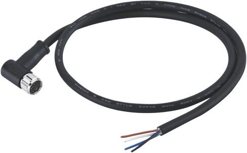 M8 A-type 4Pin female elbow molding pre-cast cable tail scattered wire waterproof grade IP69 in Kuwait