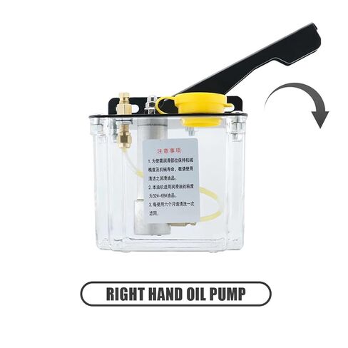 HP-5 Hand Pressure Oil Pump Capacity 0.5L Flow 5ML/MIN Suit for All Kinds of Machine Tools or Machining Center in Saudi Arabia